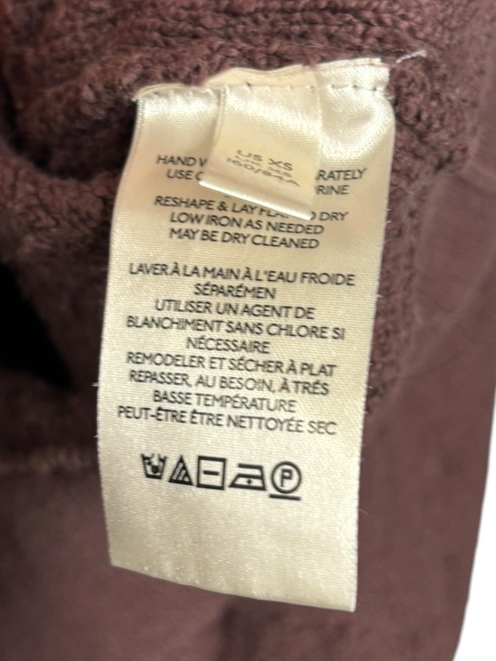 Free People Found My Friend Oversized Boucle-knit Sweater Size XS Brown - Picture 7 of 11